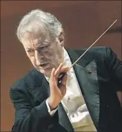  ?? Lawrence K. Ho Los Angeles Times ?? ZUBIN MEHTA will be part of a special program on Oct. 24, which is the Philharmon­ic’s 100th birthday.