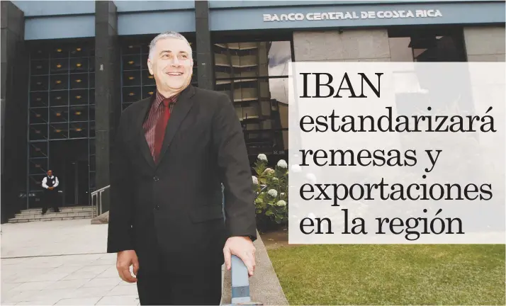  ?? “El proceso de cambio en Costa Rica se realizará en dos etapas”, Carlos Melegatti, director de la División de Sistema de Pagos. Esteban Monge/La República ??