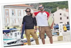  ?? CASABLANCE ?? IvSpaanins­h Saganić i Oscar Piljek uputili su se u Maroko s 45 kilograma opreme na leđima, trebalo im je 213 dana do surferske plaže u blizini