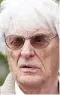  ??  ?? Bernie Ecclestone