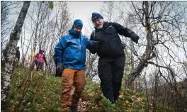  ?? ?? NED BAKKER: Det er vanskelig å trå nedover når man spenner seg i hele kroppen. Men Ruben Larsen har pågangsmot og gir seg ikke.