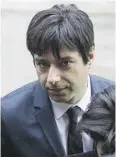  ?? CHRIS YOUNG / THE CANADIAN PRESS ?? Jian Ghomeshi arrives at court in Toronto on Thursday.
