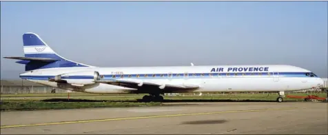  ?? JaCques Guillem ?? Air Provence Internatio­nal, basée à Marignane, racheta trois Caravelle Super 12 d’Air Inter dont une pour pièces détachées. Elle les exploita d’avril 1991 à octobre 1996. La F-GCVL est ici à Orly en avril 1992.