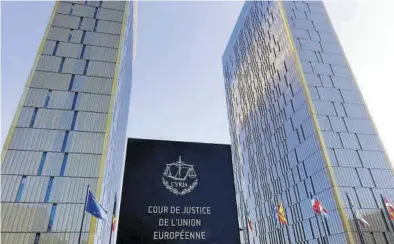  ?? TJUE ?? Sede del Tribunal de Justicia de la Unión Europea, en Luxemburgo.