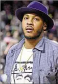  ?? JEFF BACHNER ?? Carmelo Anthony is in talks with the NASL to invest in a Puerto Rican soccer team.