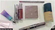  ?? ?? ON TRIAL Aldi’s Lacura make-up range