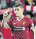  ?? FOTO: AP ?? Coutinho seguirá en el Liverpool