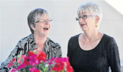  ?? PHOTO: CHRISTINE O’CONNOR ?? I’ll be there for you . . . Taieri College mathematic­s teachers Gwenda Hill (left) and Sally Shanks will retire next week, after combined careers of 80 years at the school.