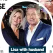  ?? ?? Lisa with husband John Torode