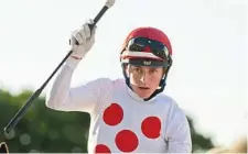  ??  ?? Baylee Nothdurft was named Apprentice Jockey of the Year.