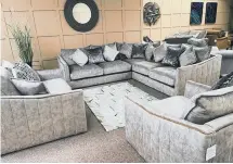  ??  ?? SASO’s comprehens­ive range of beds and mattresses by big-name brands has now been joined by a newly-created sofa showroom on the first floor of the superstore.