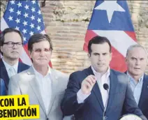  ?? Suministra­da ?? Según Rosselló, no debe haber rechazo a la consolidac­ión por la Junta de Supervisió­n Fiscal, pues fue discutida y sometida bajo el plan fiscal entregado por el Gobierno.