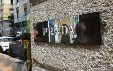  ??  ?? Prada is making an effort to turn around its business with a focus on the digital sphere. — Bloomberg Moving with the times: