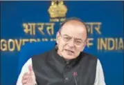  ?? HT/FILE ?? Finance minister Arun Jaitley has promised to reduce the number of GST slabs by merging 12% and 18% slabs