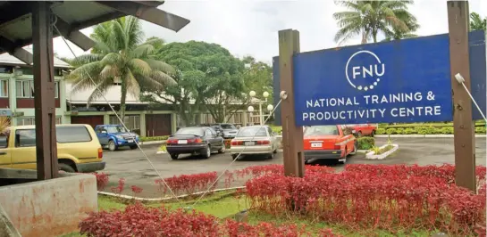  ?? Fiji National University’s National Training & Productivi­ty Centre. ??