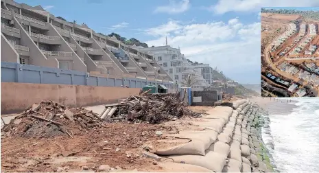  ?? | KHAYA NGWENYA SUPPLIED ?? REMNANTS of the devastatio­n suffered in emdloti, north of Durban, after heavy rains in the area in April and May this year.