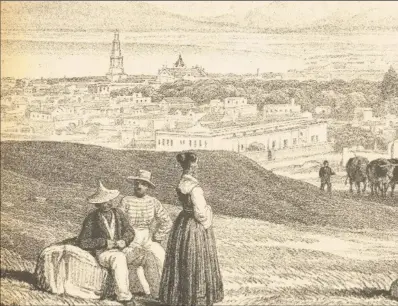  ??  ?? Cape Town circa 1848.