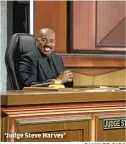  ?? DANNY DELGADO ?? ‘Judge Steve Harvey’ damaging her scalp and causing hair loss.