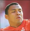  ??  ?? PACE: Jefferson Montero