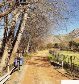  ??  ?? The climb back to George takes a more scenic and gentle approach to the top of the Montagu Pass.