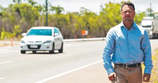  ??  ?? Hinchinbro­ok MP Nick Dametto believes a Bruce Highway bypass would be economical­ly disastrous for businesses in Ingham.