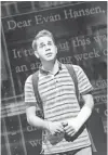  ??  ?? In Dear Evan
Hansen, Ben Platt rises to the top. MATTHEW MURPHY