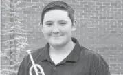  ?? [PHOTO ?? Dalton Cockrum, 17, has played the trumpet since sixth grade. He will perform for the second time in a band at the National FFA Convention and Expo later this month.