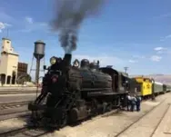  ?? EMMA YARDLEY ?? Catch a ride on a steam engine at the Nevada Northern Railway Complex in Ely and enjoy a blast of the past.