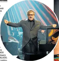  ?? Photo / File ?? Elton John in concert.