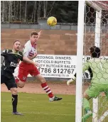  ??  ?? Young gun Scott Davidson was one of the Albion youngsters who helped the team to a 2-1 win on Saturday