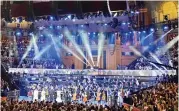  ?? ?? Singer Palak Muchhal performs during the BBC Proms concert, at Royal Albert Hall in London