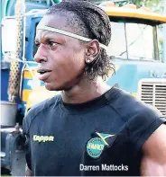  ??  ?? Darren Mattocks