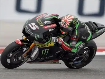  ?? (EPA) ?? Zarco eventually went on to finish fifth