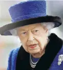 ?? dpa-BILD: Paston ?? Queen Elizabeth II. hat eine Reise abgesagt.