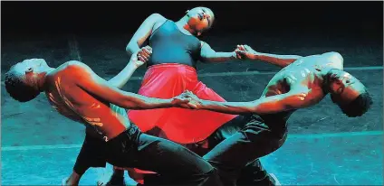  ?? Picture: MATTHEWS BALOYI ?? IN THE FLOW: Purple Rain is a dance show about a love story between a beautiful girl and a handsome death boy, to be performed at this year’s National Arts Festival in Grahamstow­n.