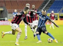  ?? // AFP ?? Milan e Inter se han visto las caras esta temporada también en la Coppa