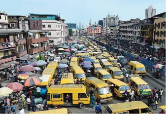  ?? Picture: Getty Images ?? WAY TO GO. The potential is huge, considerin­g that Africa’s current fleets are diverse and old.