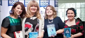  ??  ?? Authors Hazel Gaynor, Carmel Harrington, Catherine Ryan Howard and E.R. Murray