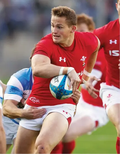  ?? PICTURE: Getty Images ?? Versatile: Hallam Amos will get a chance to stake his World Cup claim