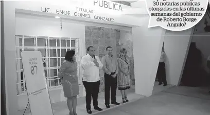  ??  ?? Se analizan las patentes que se entregaron durante la administra­ción pasada