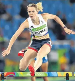  ?? Picture: Getty Images. ?? Eilidh Doyle will take a six-point lead into the final Diamond League meeting in Brussels.