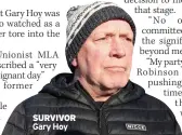  ?? ?? SURVIVOR Gary Hoy