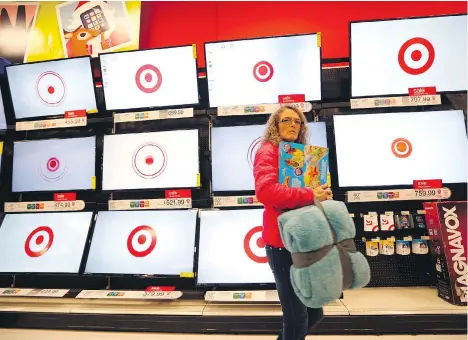  ?? ROBERT F. BUKATY/AP FILES ?? Target Corp. has beefed up its logistics and online operations with its purchase of grocery-delivery startup Shipt Inc. Target will expand its same-day shipping service to a majority of stores in time for next year’s holiday season. It costs $99 a year...