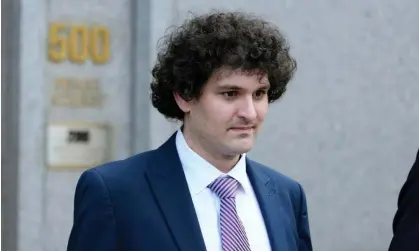  ?? ?? Sam Bankman-Fried leaves federal court, on 26 July 2023 in New York. Photograph: Mary Altaffer/AP