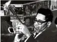  ??  ?? Haben Sie ihn oben erkannt? An der Trompete, Dizzy Gillespie im Jahr 1966.