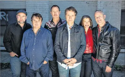  ?? JIMCUDDY.COM ?? The Jim Cuddy Band consists of Colin Cripps, Steve O’Connor, Bazil Donovan, Jim Cuddy, Anne Lindsay and Joel Anderson.