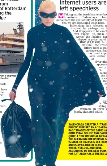 PHOTO  Would you buy Balenciaga's bizarre new trend? Garbage Bag
