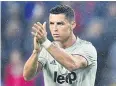  ?? AFP ?? Juventus’ Cristiano Ronaldo.