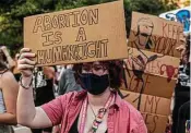  ?? Sergio Flores / Washington Post ?? For some new Texans from bluer states, the state’s new abortion ban is worrisome.