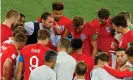  ??  ?? Gareth Southgate before the successful penalty shootout against Colombia in 2018. The danger is that his memories of that summer become a crutch. Photograph: Christian Hartmann/Reuters